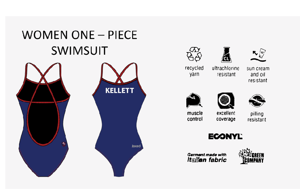 JCOLDKT001 One Piece Swinsuit