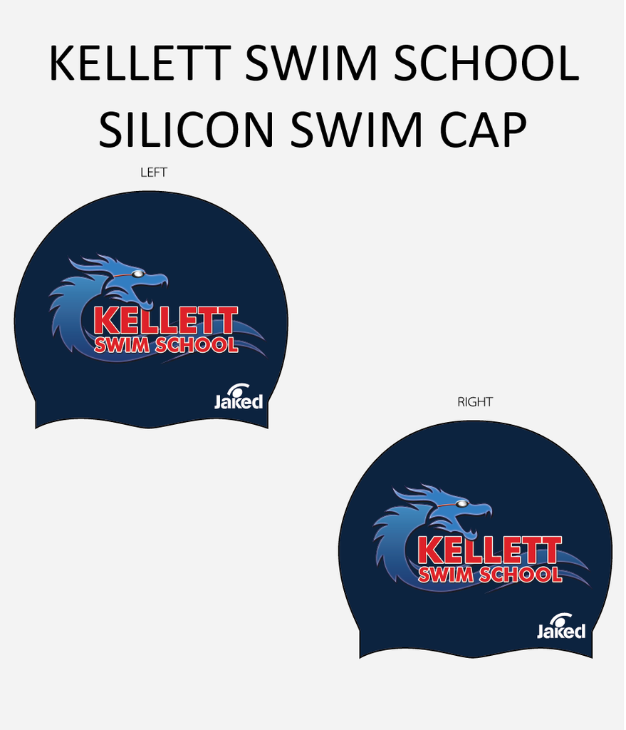 [KELLETT SWIM SCHOOL SILICON SWIM CAP] JWSCSKT002