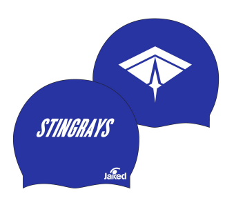 [Stingrays Swimming Cap - Royal Blue 2.0] JAXSC24001